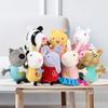 19cm/7.48in Genuine Peppa Pig Plush Filled Kawaii Pendant Doll Toy George & Friends Key Chain Home Party Decorative Toys Gift