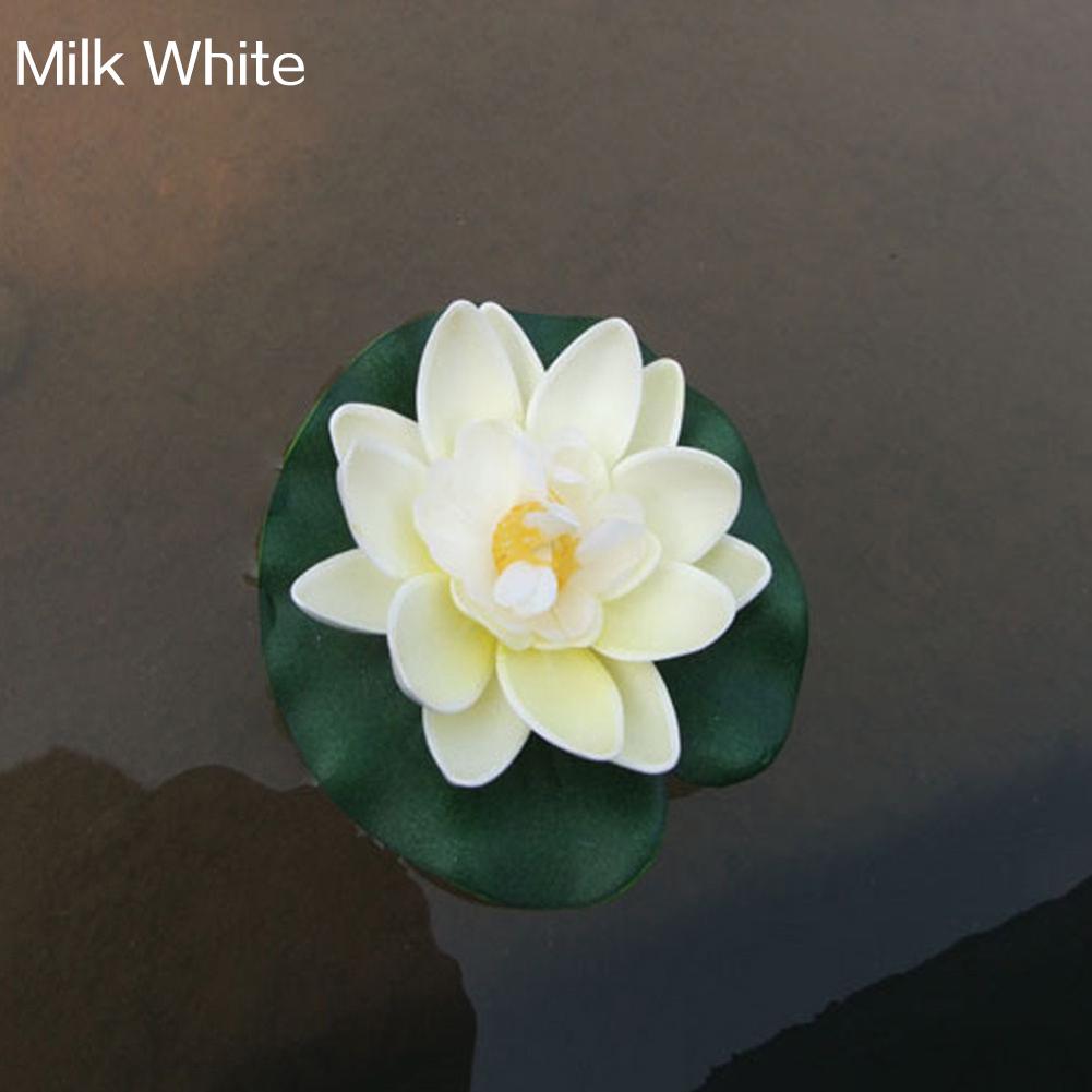 Water Lily Floating Flower Lotus Home Yard Pond Fish Tank