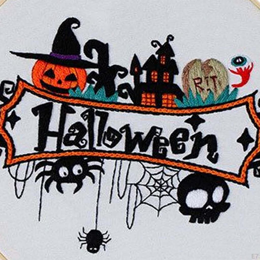 Pattern DIY Embroidery Starter ,Contains Necessary Tools Needed Adjustable Exquisite