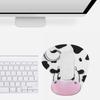 Comfortable Cow Style Mouse Pad Singlesided Cartoon Style Cartoon Wrist Protected Pad Gel Wrist Support Home Office