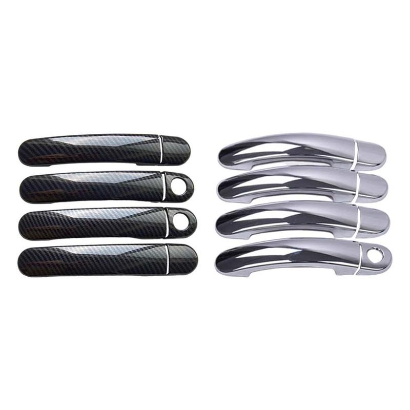 Car Decoration Door Handle Cover For Seat Ibiza MK3 6L 2003-2009 Cars Accessories Styling Upgrade Modify A Car