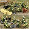 48 Children'S Small Particle Building Block Toys Motorcycle Weapon Accessories Military Minifigures