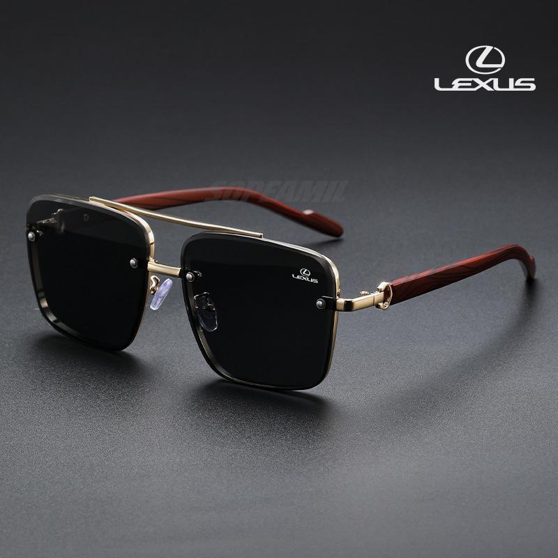 SKVTE1 Car High-end Sunglasses Lexus ES200 ES260 ES300 RX300 LS500h GS300 IS250 IS300 CT200h LX570 GX NX Fashion UV Protection Goggles
