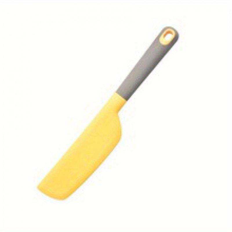 

Extra-large Silicone Spatula - Heat-resistant, Non-stick and Soft Kitchen Tool, Suitable for Cooking, Baking and Stirring жовтий