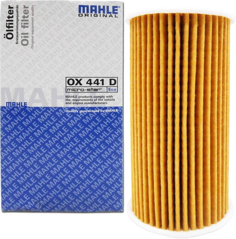 Set of 3 MAHLE Oil Filters (O9601) for Nissan X-Trail Diesel (Model LDA-DNT31) - Manufactured by the OEM