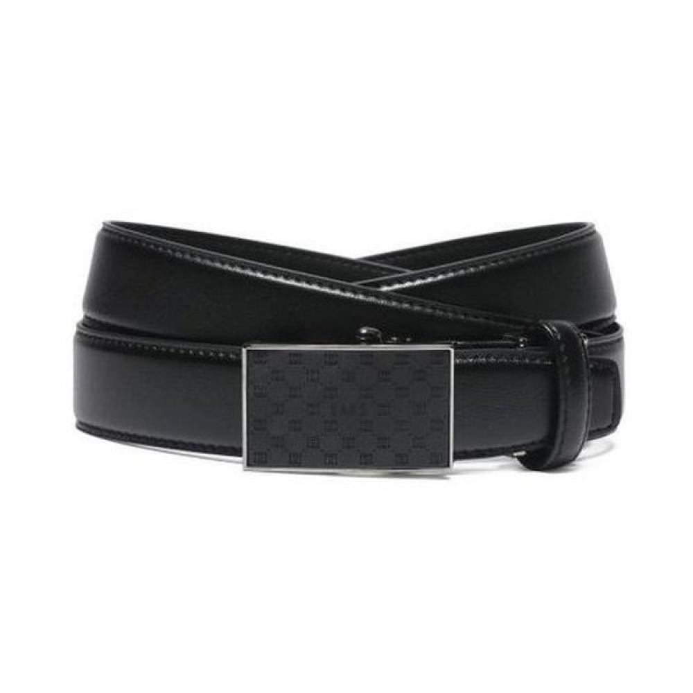 Daks Черная Пряжка с Логотипом Dd Кожаный Автоматический Ремень Dbbe2f838bk Single option