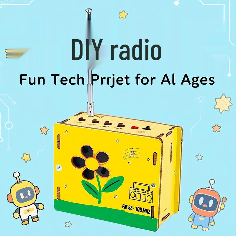 Children s DIY Science Experiment Kits: Radios, Handmade Toys & Models See Packaging