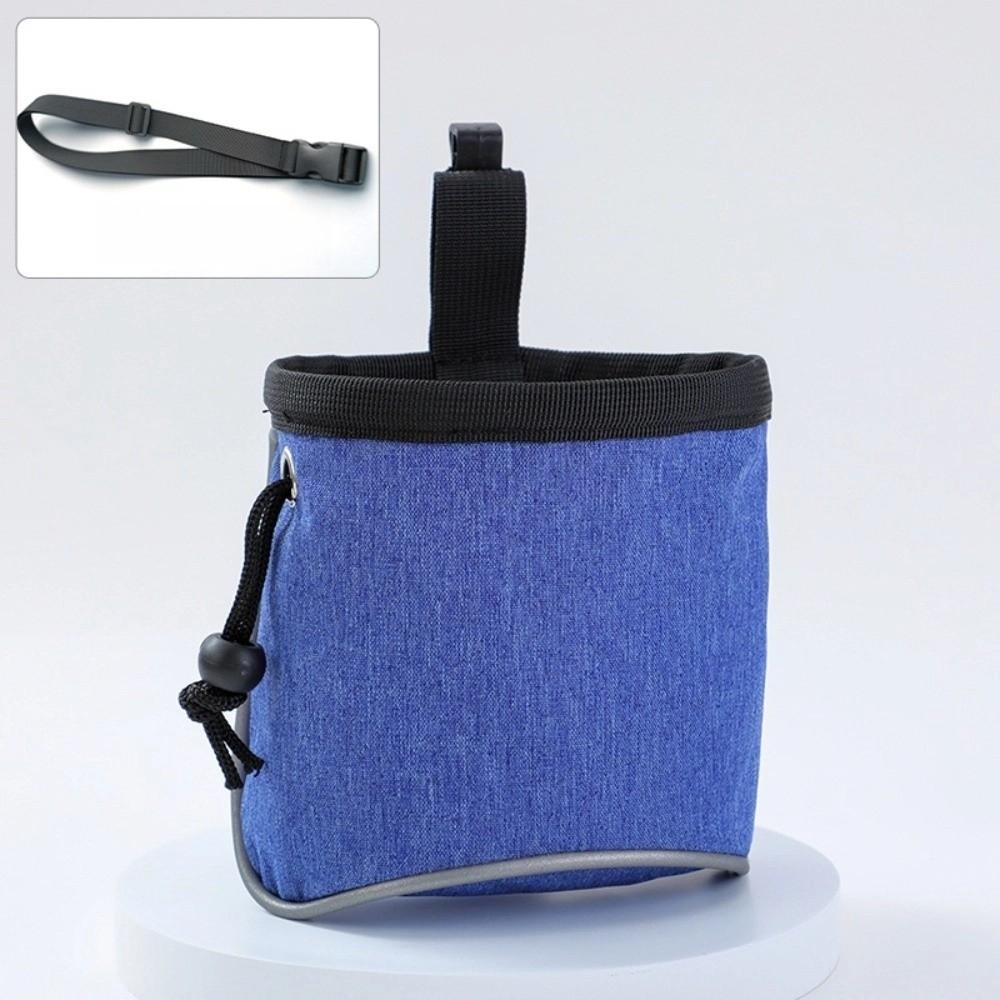 Hands-Free Pet Walking Waist Bag Oxford Cloth Puppy Snack Reward Bag  Daily Walks