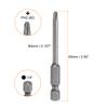 Magnetic Phillips Screwdriver Bit PH0 PH1 PH2 PH3 1/4" Hex Shank 65mm S2 Steel Screw Driver Bit Cross Head Electric Drill Bits