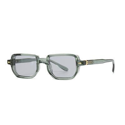 Popular Sunglasses for Men with Rice Nails European and American Street Photography Ins Fashion 6037