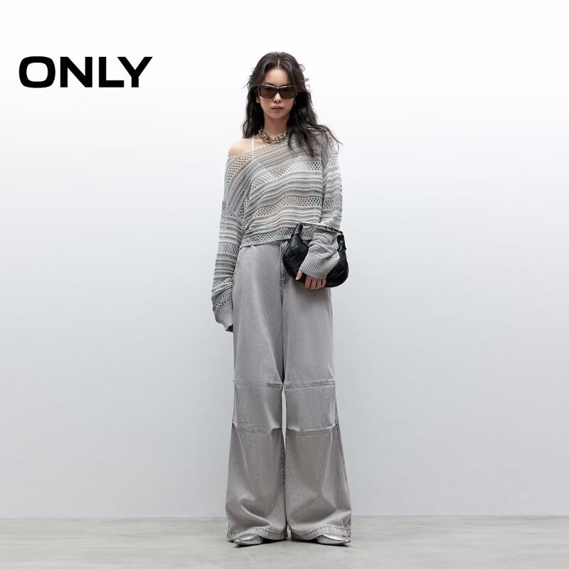 ONLY Women's Loose Fit Flare Denim Jeans