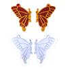 Keychain Silicone Mold Butterfly-Silicone Mold for Car Pendant Home Decors Crystal Epoxy Resin Mold Jewelry Making Mold