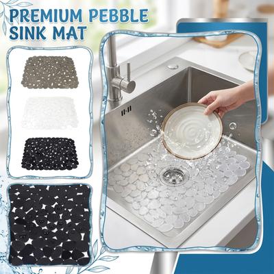 Heavy-duty Sink Mat, Cuttable Kitchen Sink Liner, Odorless, Non- Dishwasher Protector, Suitable For Stainless Steel Sinks