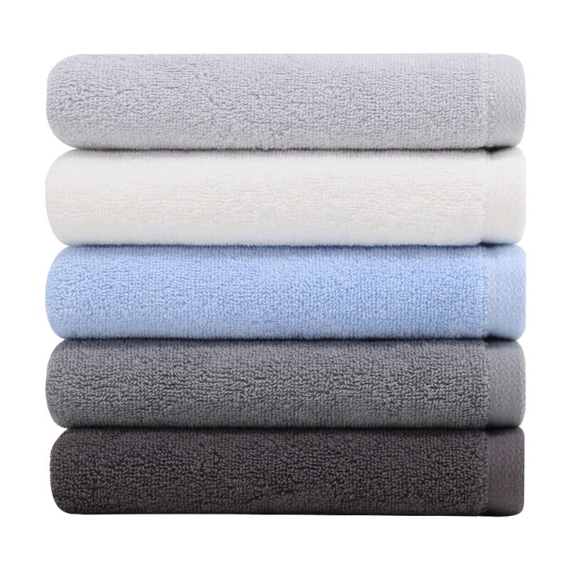 Daily 30 count 150g 5-sheet hotel towel set bathroom washcloth Blue