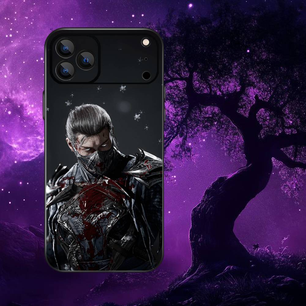 

Game M-MK Sub Z-Zero Phone Case For iPhone 17,16,15,14,13,12,Pro,Max,Plus,E,SE4,Air,Mini Black Soft Box iPhone14