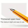 Precision Stainless Steel Eyebrow And Beard Tweezers Durable Slanted Head Design Gently Trimming Fine Eyebrows Beards Essential