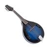 A Style Mandolin Wooden 8 String Mandolin with Chrome Open Gear Tuners for Band Individual Performan