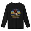 Labyrinth Should You Need Us Vintage T Shirt And Friends Movie Fan Vintage Washed Versatile Stretched Breathable