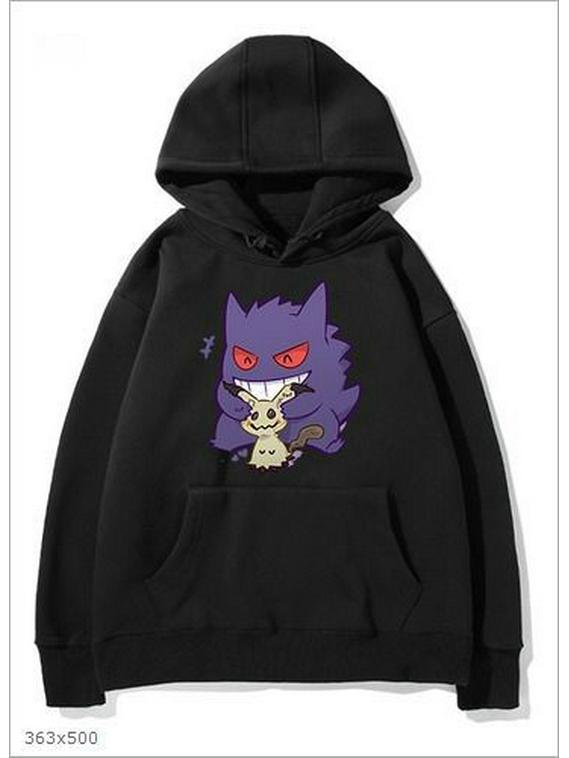 Kaulitz '89 Retro Gothic Cotton Hoodie – Unisex Oversized Sweatshirt for Women & Men
