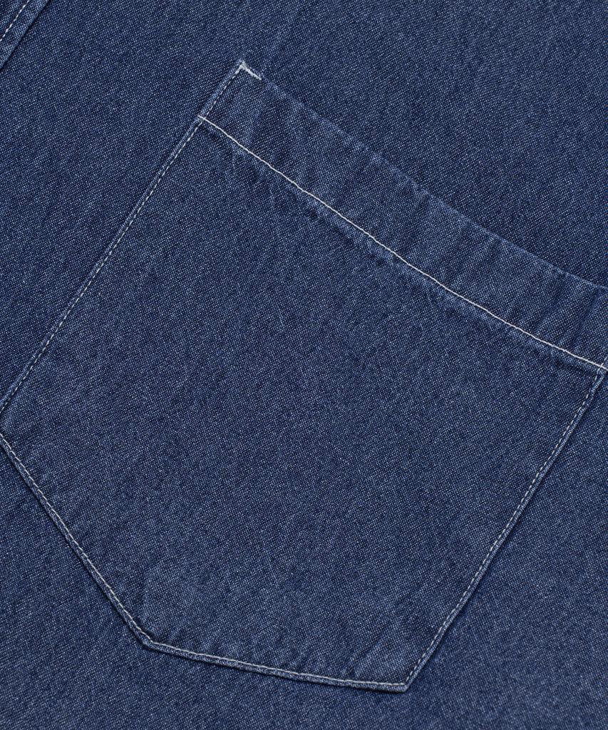 CARGOBROS Cb Washed City Boy Denim Shirt (Dark Blue)