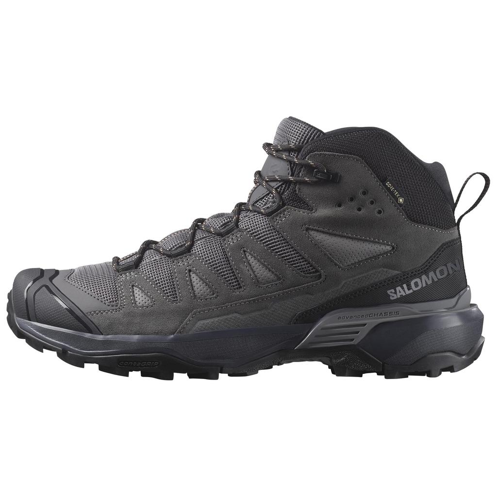 X Ultra 360 Salomon Leather Mid GORE-TEX 'Castlerock' Sneakers L47570800