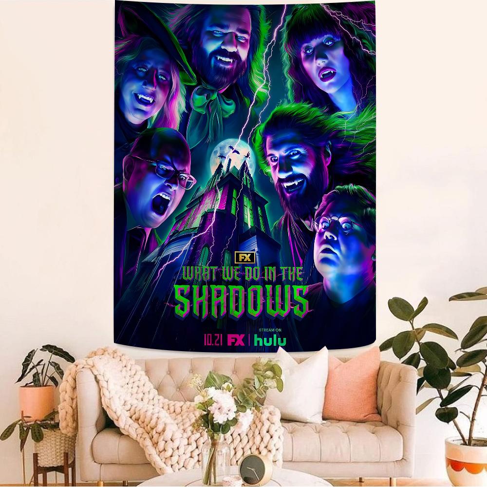 What We Do In the Shadows Movie Hanging Bohemian Tapestry Bohemian Wall Tapestries Mandala Kawaii Room Decor