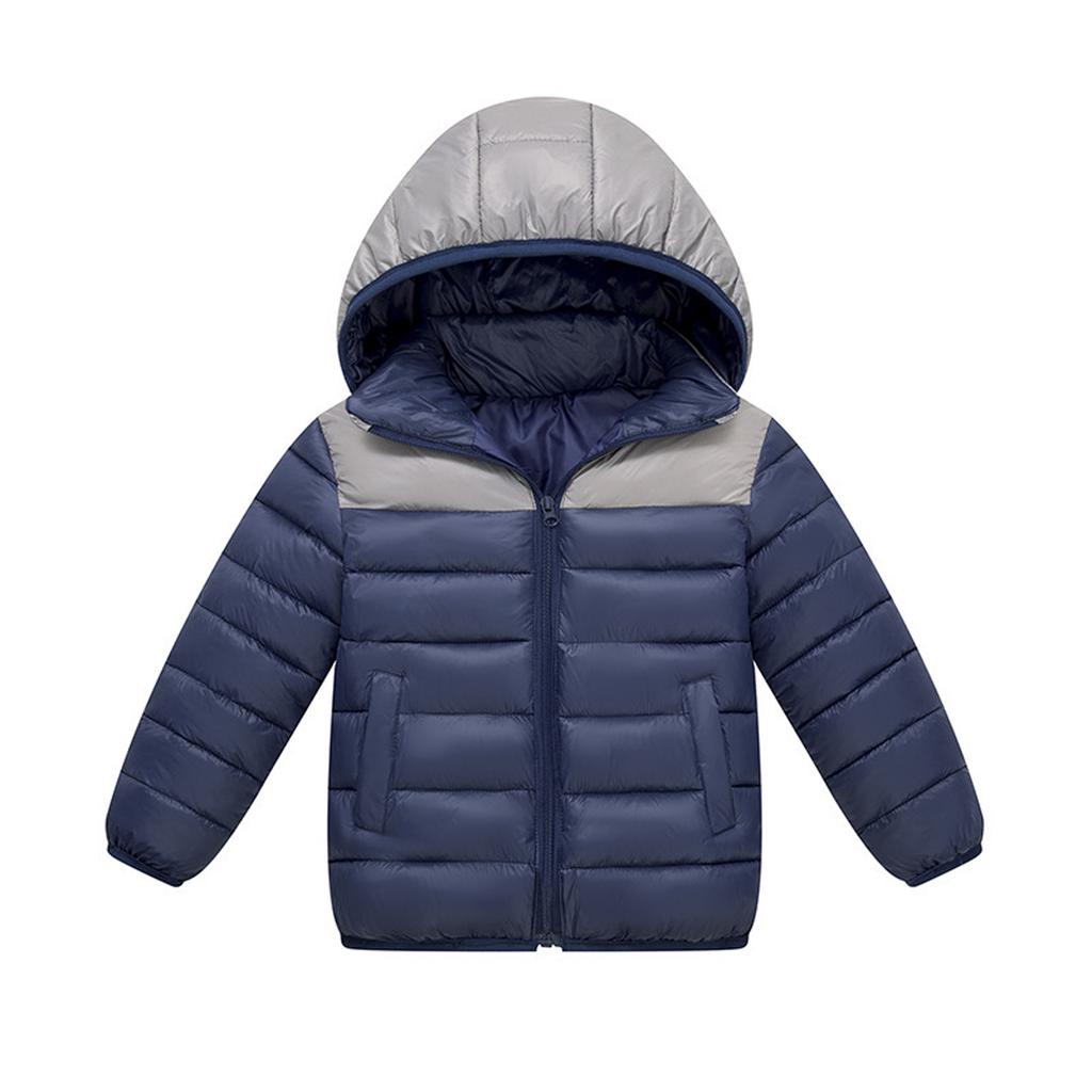 Children's Fashionable And Casual Thin Down Cotton Jacket