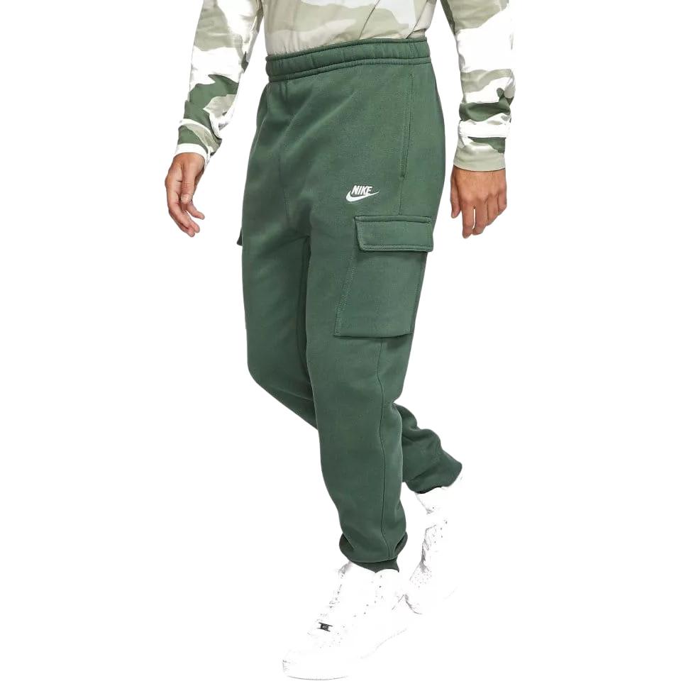 Nike Logo Drawstring Waist Knitted Sports Pants Men bottoms Green CD3129-370