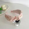PROLY New Fashion Headband For Women Wide Side Flower Hairband Fresh Light Color Turban Girls Hair Accessories