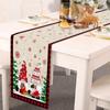 Christmas Table Runner Kitchen Dining Decoration Merry Christmas Decorations for Dining Room Cottagecore New Year Tablecloth