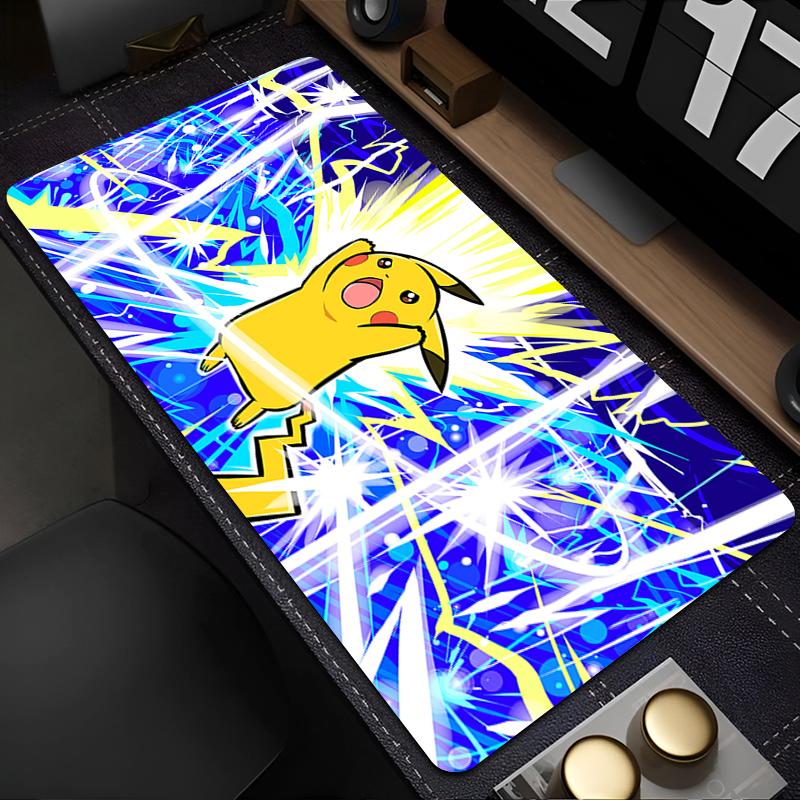 Mouse Pad Pokemon Pikachu xcm Gaming Large xxl Dywan Gamer Keyboard Pad Extended Desk Mat Table Carpet Mousepad For Computer