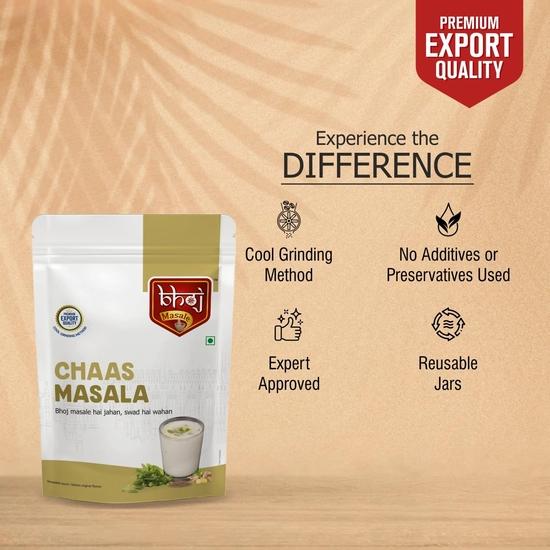 Bhoj Masale Chaas Masala 200GM | Buttermilk Masala | Helpful for Digestion