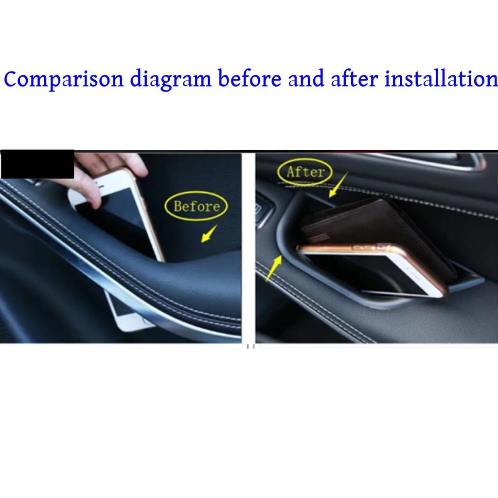 Auto Vordertür Armlehne Aufbewahrungsbox Organizer Behälter Halter Für Mercedes-Benz A CLA GLA Klasse W176 X156 C117 X117