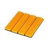 Reflector Amon (portocale) Aproximativ. 64mm x 15mm Grosime aprox. 6mm 1 foaie 4 bucăți 6965