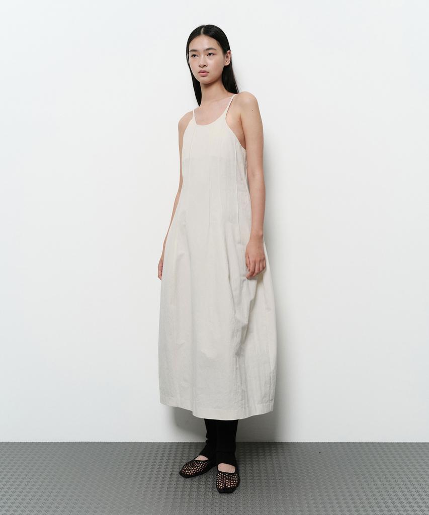 Daiaegeuneol Halterneck Long Dress (Cream)