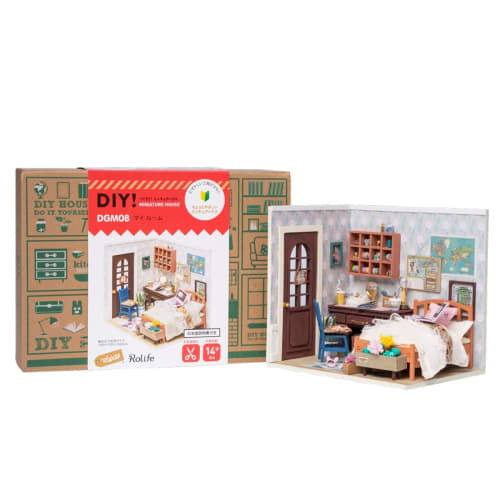 Tsukurundesu? DIY Miniature House Dollhouse DGM Series (My Room) with Japanese Instructions