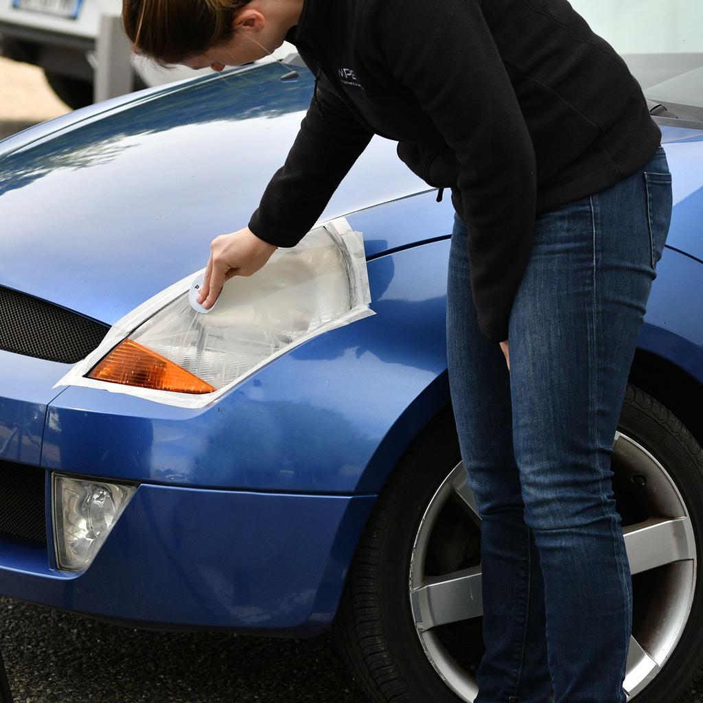 EXPERT Kit for Headlight Lens Restoration - MICHELIN - Special for Technical Inspection - Simple and Quick