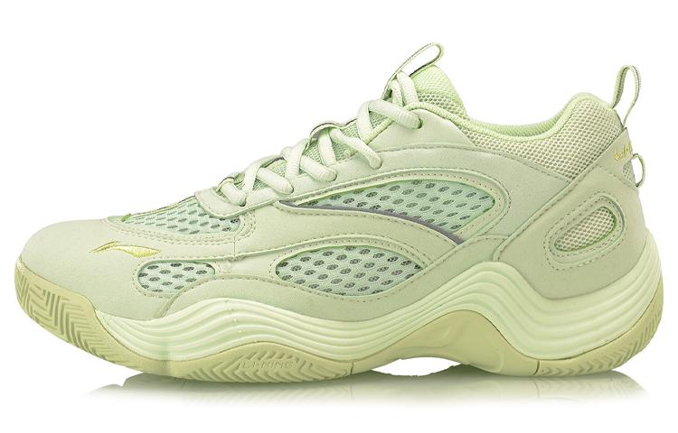 Li Ning XinSheng Синтетическая кожа, Текстиль Дышащие и легкие Низкие Винтажные Баскетбольные кроссовки Унисекс AGBP015-5 41