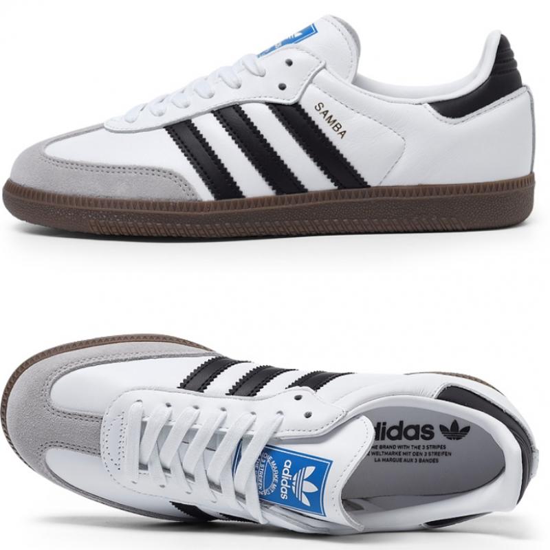 Adidas Unisex Sneakers Samba Original Cloud White B75806