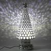 Christmas Table Decoration Room Decor Lighted Rotating Tabletop Tree with Star for Wedding