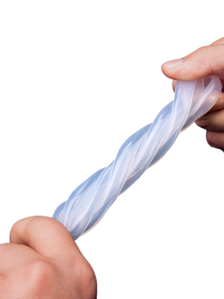 Elastic Tear-Resistant Transparent Silicone Water Hose - Odorless & High-Temperature Resistant for Household Water Dispensers