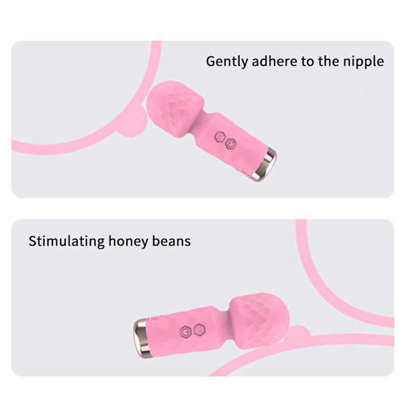 Mini Vibrator Sex Toys Personal Bodymassager Rechargeable Silent Strong Shock Female Macturhator