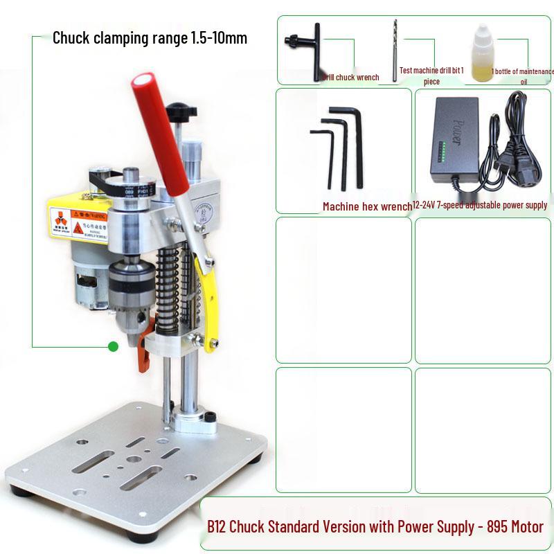 Micro Mini Desktop Precision Drill for Mobile Phone and Watch Repair