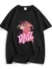 Summer New Fun Ratz Pink Mouse Cartoon T-and Kids Tshirt Printed Short Sleeve Men'S Lazy Style Clothes