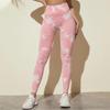 Cross-border Seamless Tie-Dye Yoga Pants: Super Elastic, Body-Shaping, High-Waist Peach Butt Fitness Leggings