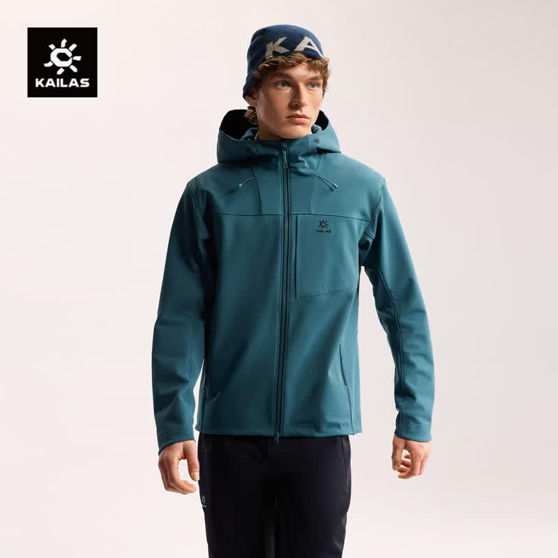 KAILAS Men's M8 IC Hooded Hiking Softshell Jacket