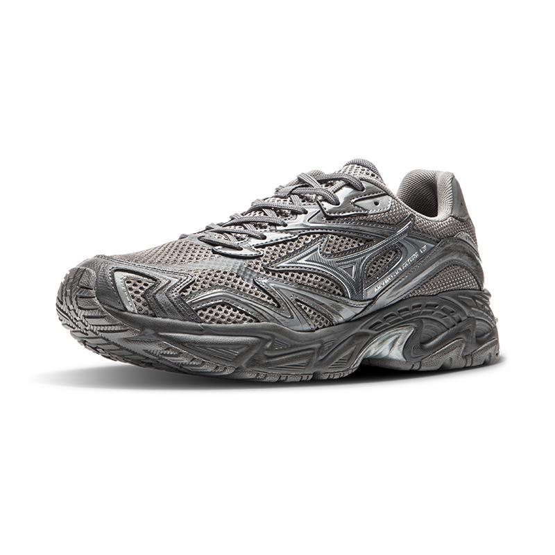 Mizuno Adventure V2 Comfortable Shock Absorbing Durable Low Top Dad Shoes Unisex Sneaker Gray Silver D1GH250301