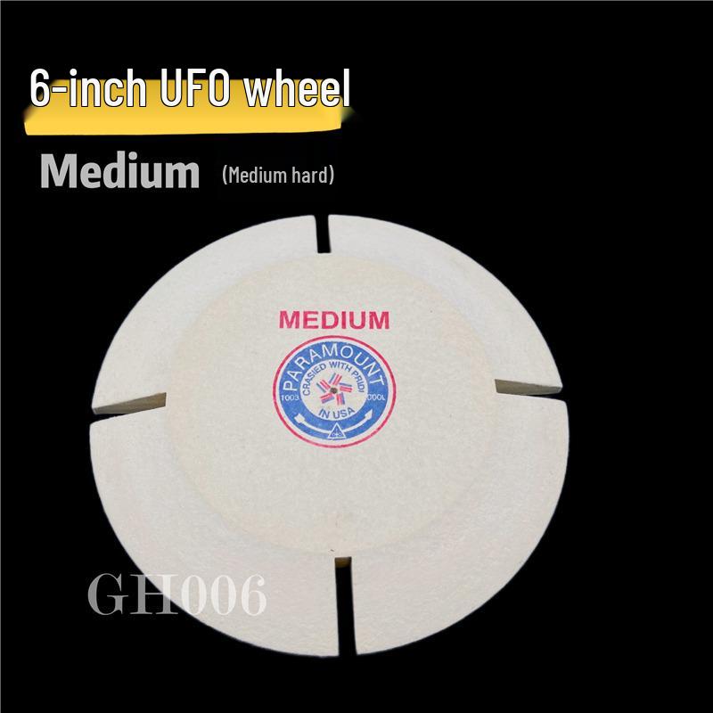 4-Inch Super Hard Wool Polishing Wheel for Jewelry and Watch Mirror Finish