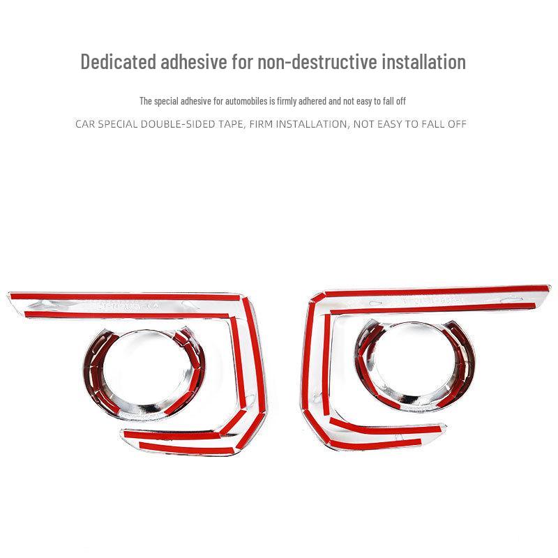 21 Subaru Outback Front Wind Knife Trim & Rear Fog Light Frame Exterior Accessory