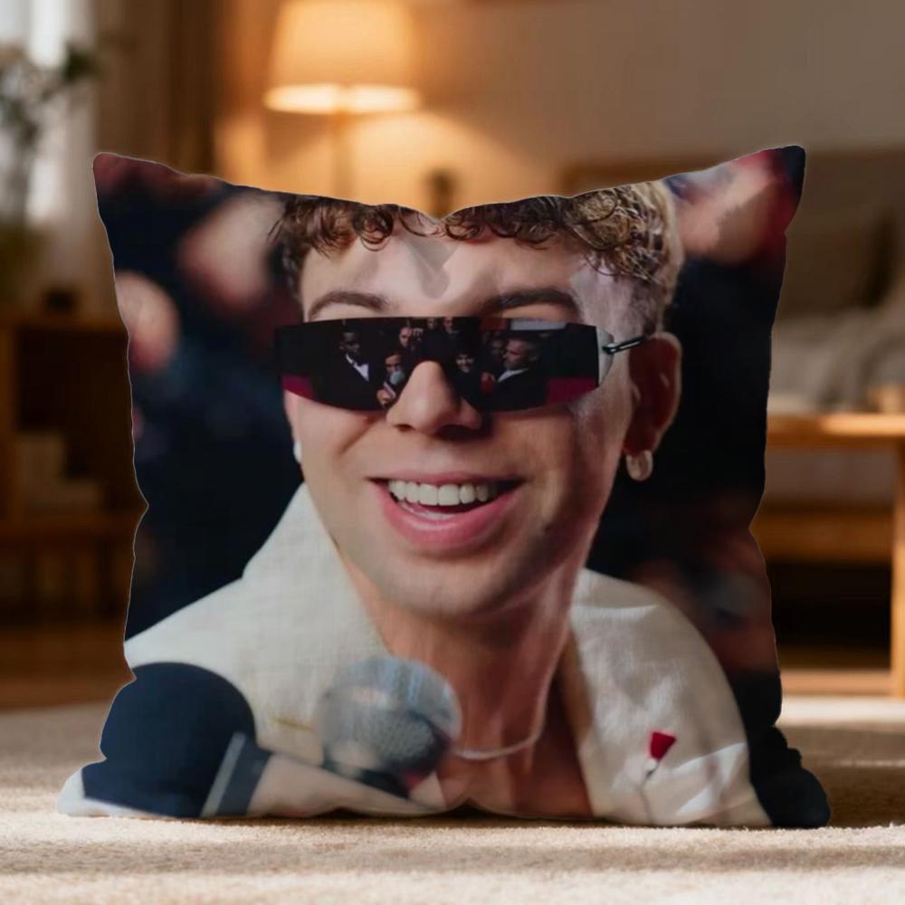Hot QQuevedoed Cushion Cover Soft Washable Pillow Case Multi-Scene for Couch Bed Travel Office Use